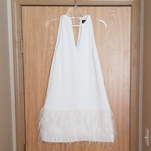 Sam Edelman Feather Hem Dress